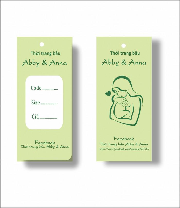 Thiết kế tag quần áo, thẻ treo quần áo đẹp 3 Nội dung thiết kế tag quần áo