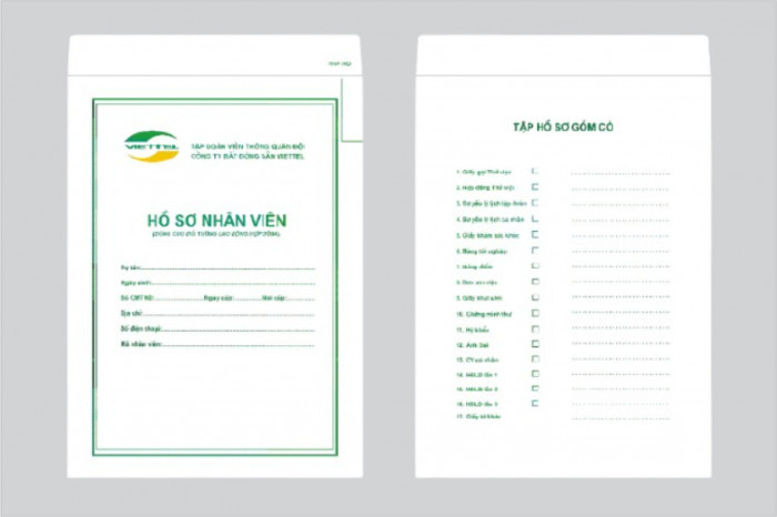 kích thước bìa folder 
