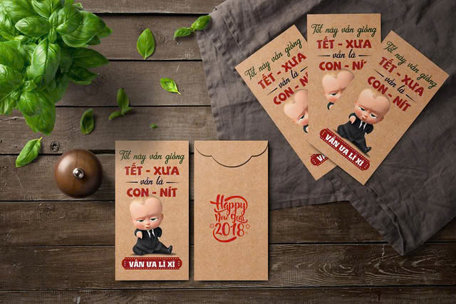 In bao lì xì số lượng ít phường Đông Hưng Thuận – In Trần Tùng